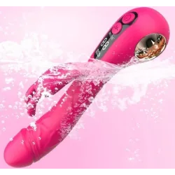MyPlayToys Vibro Rabbit Spotbit 14 x 3.7cm Rose